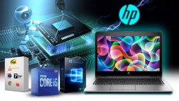 Laptop HP i5 2x3,0Ghz Turbo 8GB SSD 256GB FullHD