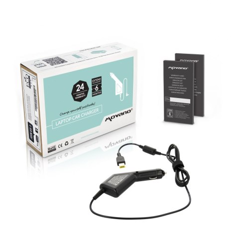 Zasilacz samochodowy Movano 20v 2.25a (prostokątny 11.0x4.5 pin - Yoga) 45W do Lenovo Zasilacz samochodowy Movano 20v 2.25a (prostokątny 11.0x4.5 pin - Yoga) 45W do Lenovo