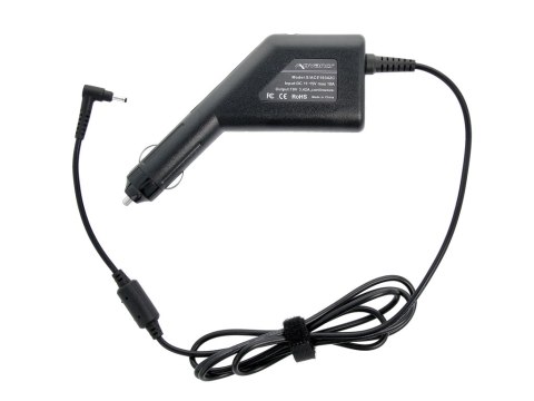 Zasilacz samochodowy Movano 19v 3.42a (3.0x1.1) 65W do Acer Zasilacz samochodowy Movano 19v 3.42a (3.0x1.1) 65W do Acer