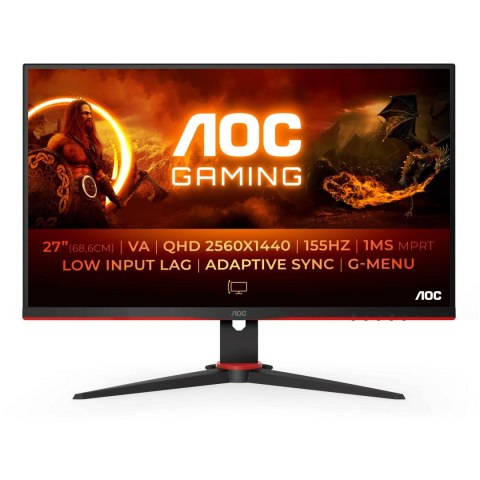 AOC Monitor AOC 27" Q27G2E/BK HDMIx2 DP