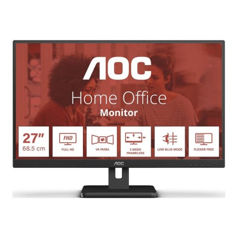 AOC Monitor AOC 27" 27E3UM HDMI DP 2xUSB głośniki