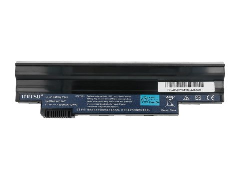 Bateria Mitsu do Acer D255, D260 Bateria Mitsu do Acer D255, D260