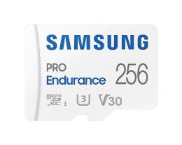 Samsung Karta pamięci Samsung PRO Endurance microSDXC 256GB (100/40 MB/s) + adapter
