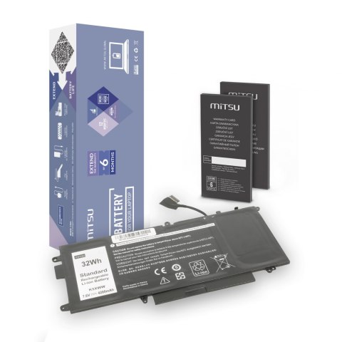 Bateria Mitsu do Dell Latitude E5289 Bateria Mitsu do Dell Latitude E5289