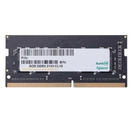 Apacer Pamięć SODIMM DDR4 Apacer 4GB (1x4GB) 2133MHz CL15 1,2V