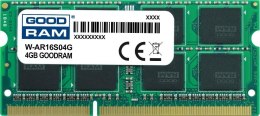 Goodram Pamięć SODIMM DDR3 GOODRAM 4GB 1600MHz ded. do ACER (W-AR16S04G)