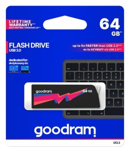 Goodram Pendrive GOODRAM UCL3 64GB USB 3.0 Black