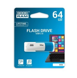 Goodram Pendrive GOODRAM UCO2 64GB USB 2.0 White-Blue