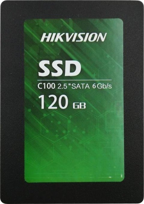 HIKVISION Dysk SSD HIKVISION C100 120GB SATA3 2,5" (550/420 MB/s) 3D NAND BULK
