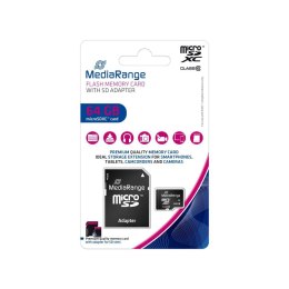 MediaRange Karta pamięci MicroSDXC MediaRange MR955 64GB Class 10 UHS-1 + adapter SD