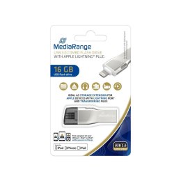 MediaRange Pendrive MediaRange MR981 16GB USB 3.0 + Lightning