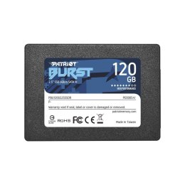 Patriot Memory Dysk SSD Patriot Burst 120GB SATA3 2,5" (560/540 MB/s) 7mm, TLC
