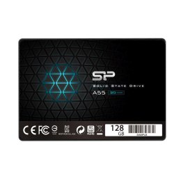 SILICON POWER Dysk SSD Silicon Power A55 128GB 2.5" SATA3 (460/360) 3D NAND, 7mm