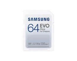 Samsung Karta pamięci Samsung EVO Plus SDXC 64GB (130 MB/s)