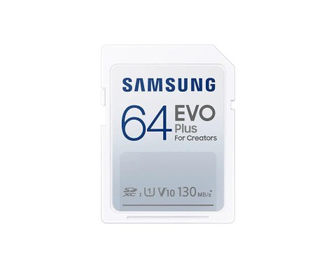 Samsung Karta pamięci Samsung EVO Plus SDXC 64GB (130 MB/s)