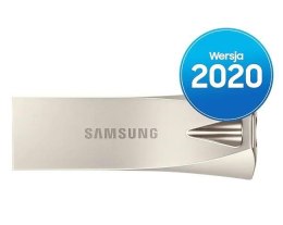 Samsung Pendrive Samsung BAR Plus 2020 128GB USB 3.1 Flash Drive 400 MB/s Champaign Silver