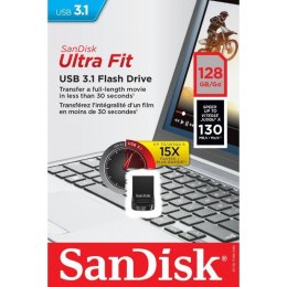SanDisk Pendrive SanDisk Ultra Fit 128GB USB 3.1 130MB/s