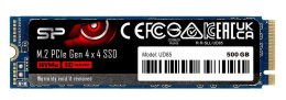 Silicon Power Dysk SSD Silicon Power UD85 500GB M.2 PCIe NVMe Gen4x4 NVMe 1.4 (3600/2400 MB/s)