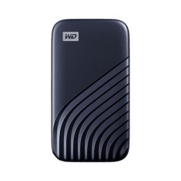 Western Digital Dysk zewnętrzny SSD WD My Passport 1TB USB 3.2 Type-C WDBAGF0010BBL-WESN Blue