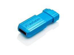 VERBATIM Pendrive Verbatim 32GB PinStripe USB 2.0 Caribbean Blue