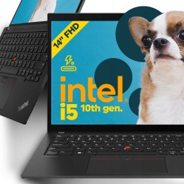Cienki i Lekki Lenovo 14 ThinkPad T14s i5 10th Gen. 16GB DDR4 SSD 256GB FHD