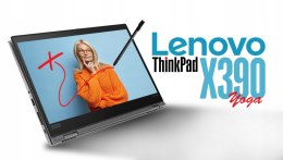 Laptop Lenovo 13 Tablet ThinkPad X390 Yoga i7 RAM 16GB SSD 256GB Dotykowy