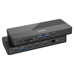 UNITEK Przełącznik KVM Unitek D1077A 4K Hub USB 11 portów