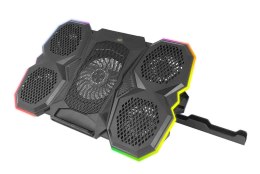 ESPERANZA Podstawka chłodząca pod notebook Esperanza EGC107 LED RGB BREVA Gaming