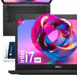 Mini Laptop Dell 12 Latitude 7290 i7 Mały i Lekki 1,3kg 16GB SSD 512GB USBC