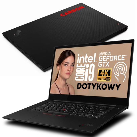EXTREMALNIE MOCNY LENOVO DLA GRACZA i9 8x4,8GHz CARBON Win Nvidia DOTYK 15" EXTREMALNIE MOCNY LENOVO DLA GRACZA i9 8x4,8GHz CARBON Win Nvidia DOTYK 15"