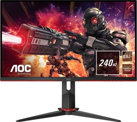 AOC Monitor AOC 23,8" 24G2ZU/BK 2xHDMI DP 4xUSB 3.0 głośniki