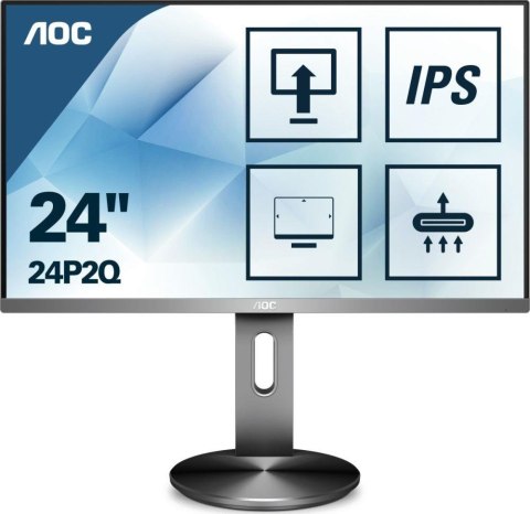 AOC Monitor AOC 23,8" 24P2Q VGA DVI HDMI DP 4xUSB 3.1 głośniki