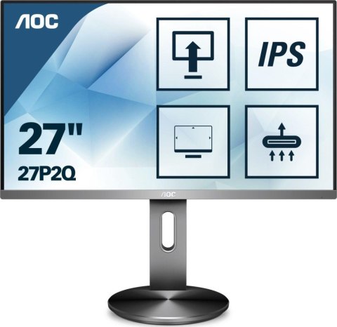 AOC Monitor AOC 27" 27P2Q VGA DVI HDMI DP 4xUSB 3.1 głośniki