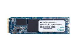 Apacer Dysk SSD Apacer AS2280P4 512GB M.2 PCIe NVMe Gen3 x4 2280 (2100/1500 MB/s) 3D TLC