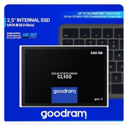 Goodram Dysk SSD GOODRAM CL100 240GB SATA III 2,5