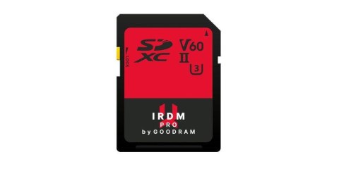 Goodram Karta pamięci SDXC GOODRAM IRDM PRO 128GB UHS-II U3 Goodram Karta pamięci SDXC GOODRAM IRDM PRO 128GB UHS-II U3
