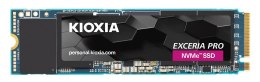 KIOXIA Dysk SSD KIOXIA EXCERIA PRO 2TB PCIe Gen4x4 NVMe (7300/6400 MB/s) 2280-S2-M