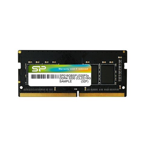 Silicon Power Pamięć SODIMM DDR4 Silicon Power D4UN 16GB (1x16GB) 3200MHz CL22 1,2V Silicon Power Pamięć SODIMM DDR4 Silicon Power D4UN 16GB (1x16GB) 3200MHz CL22 1,2V