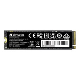VERBATIM Dysk SSD Verbatim Vi5000 512GB M.2 PCIe Gen4 NVME 2280 (5000/2500 MB/s)