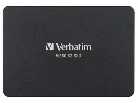 Verbatim Dysk SSD wewnętrzny Verbatim Vi550 S3 128GB 2.5" SATA III czarny Verbatim Dysk SSD wewnętrzny Verbatim Vi550 S3 128GB 2.5" SATA III czarny