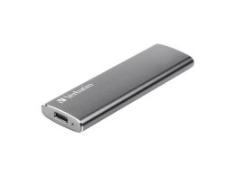 VERBATIM Dysk SSD zewnętrzny Verbatim VX500 120GB USB-C 3.1 aluminium