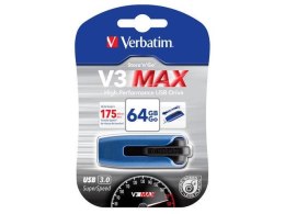 VERBATIM Pendrive Verbatim 64GB V3 MAX USB 3.0