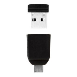 VERBATIM Pendrive Verbatim Nano 16GB USB 2.0 z adapterem Micro-B