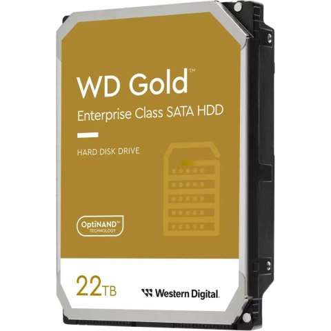 Western Digital Dysk WD Gold™ WD221KRYZ 22TB 3,5" 7200 512MB SATA III Western Digital Dysk WD Gold™ WD221KRYZ 22TB 3,5" 7200 512MB SATA III