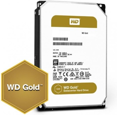 Western Digital Dysk WD Gold™ WD6003FRYZ 6TB 3,5" 7200 256MB SATA III