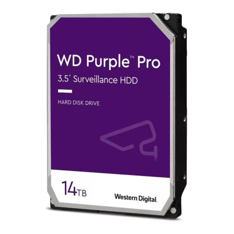 Western Digital Dysk WD Purple™ Pro WD142PURP 14TB 3.5" 7200 512MB SATA III