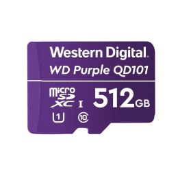 Western Digital Karta pamięci WD Purple SC QD101 Ultra Endurance 512GB MicroSDXC UHS-1 U1