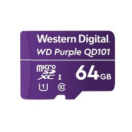 Western Digital Karta pamięci WD Purple WDD064G1P0C 64GB QD101 Ultra Endurance MicroSDXC UHS-1 Class10