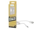 Kabel ROMOSS micro USB (ładowanie, komunikacja) - silver / srebrny