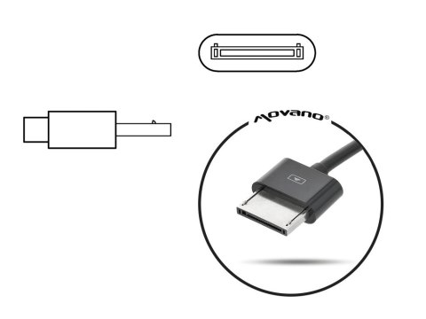 Kabel do zasilacza / ładowarki Tablet Asus TF600 Kabel do zasilacza / ładowarki Tablet Asus TF600